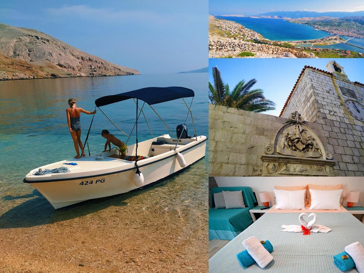 Private Holliday Apartment Pag Town Esterno foto